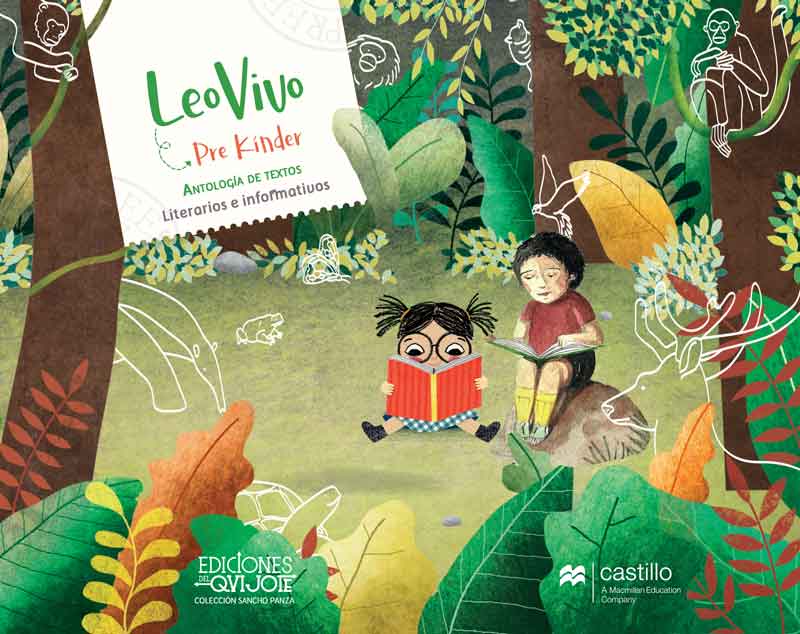 Libro Leo Vivo 1º - 2º Básico, portada